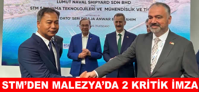 STM’den Malezya’da 2 kritik imza