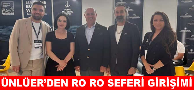 Ünlüer, Köstence’ye Ro-Ro seferleri için girişimde bulundu