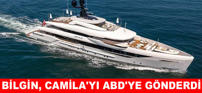 Bilgin Yachts Camila’yı ABD’ye teslim etti