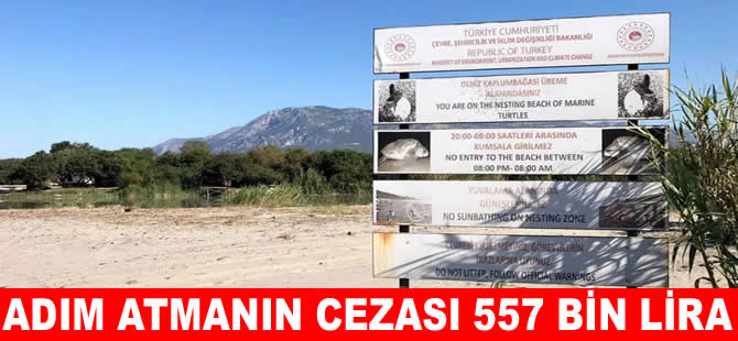 21 sahile giriş yasağı başladı: Cezası 557 bin lira!