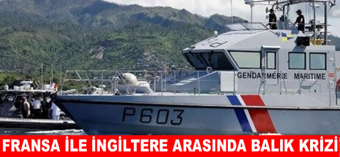 Fransa İngiliz balıkçı teknesine el koydu