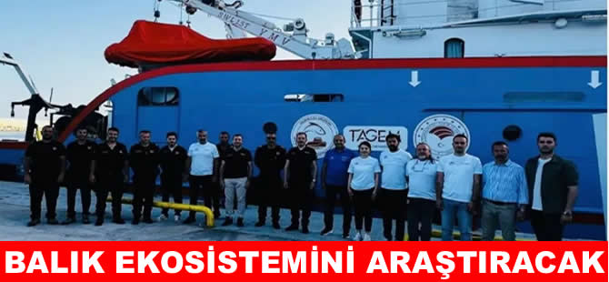 'Akdeniz Araştırma 1' balık ekosistemini araştıracak