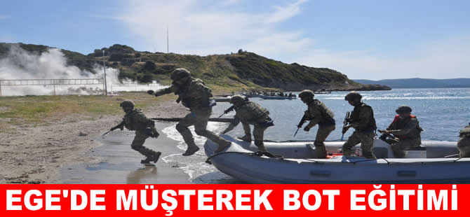 İzmir'de Müşterek Bot Eğitimi gerçekleştirildi