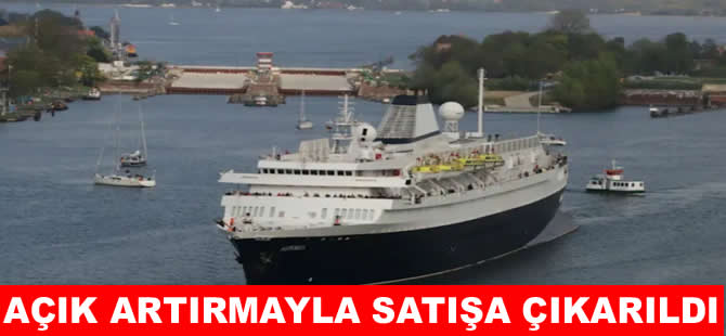 Efsanevi yolcu gemisi açık artırmaya çıkarılacak