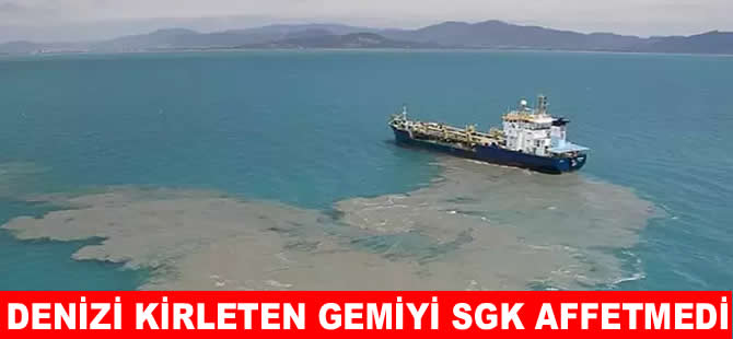 Karadeniz’i kirleten gemiye milyonlarca liralık ceza