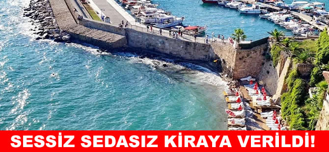 Mermerli Plajı sessizce özel işletmeye kiralandı!