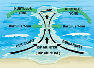 Karadeniz kıyılarında Rip akıntısı uyarısı!