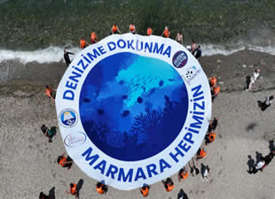 'Denizime dokunma, Marmara hepimizin!'