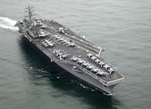USS Nimitz uçak gemisi Orta Doğu'ya geliyor