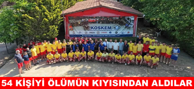 Sahillerin kurtarıcı melekleri KOSKEM ekipleri iş başında