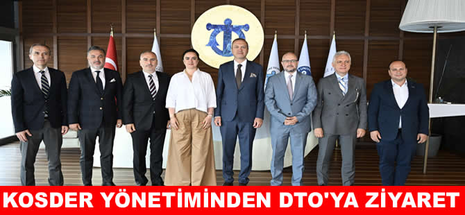 KOSDER'in yeni yönetiminden Tamer Kıran'a ziyaret