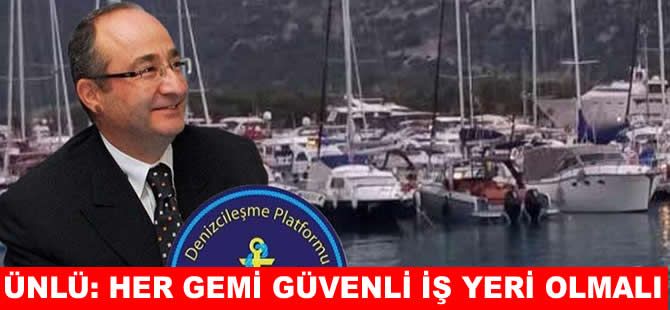 İzzet Ünlü, denizcilik sektörünü harekete geçmeye çağırdı