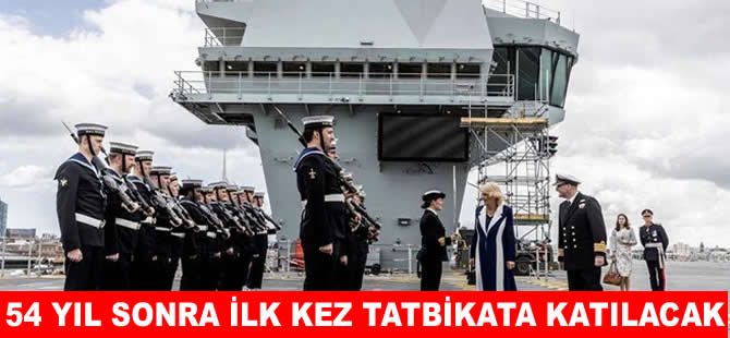 İngiliz uçak gemisi 54 yıl sonra Hint-Pasifik'te tatbikatlara katılacak