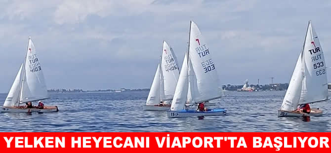 Yelken rüzgarı Viaport Marina’da esiyor