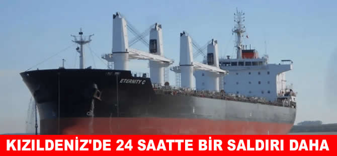 Kızıldeniz’de 24 saat içinde ikinci yük gemisine saldırı