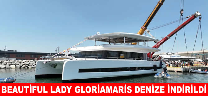 VisionF Yachts, Beautiful Lady Gloriamaris’i denize indirildi