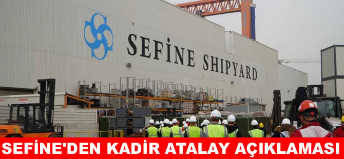 Sefine Tersanesi’nden kaza açıklaması
