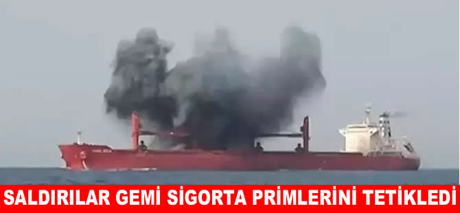 Kızıldeniz'de gemi sigorta primlerine rekor zam