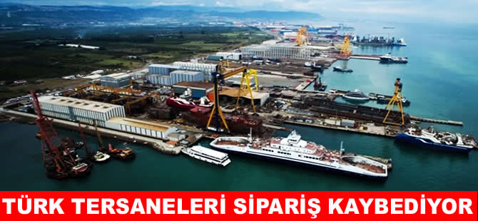 Türk tersanelerinde sipariş kaybı hızlandı