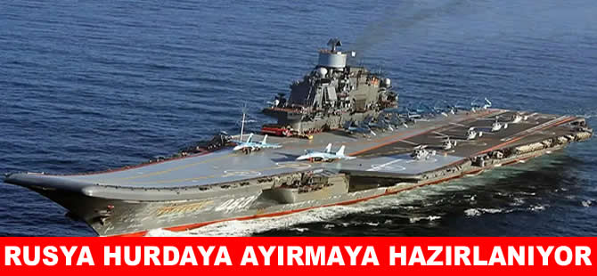Rusya, Admiral Kuznetsov’u hizmetten çekmeye hazırlanıyor