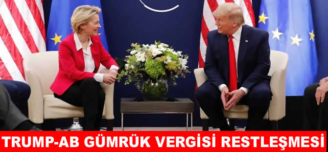 AB'den Trump'ın gümrük vergisine misilleme tehdidi