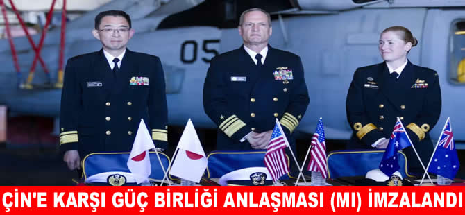 Avustralya, Japonya ve ABD’den ‘tarihi anlaşma