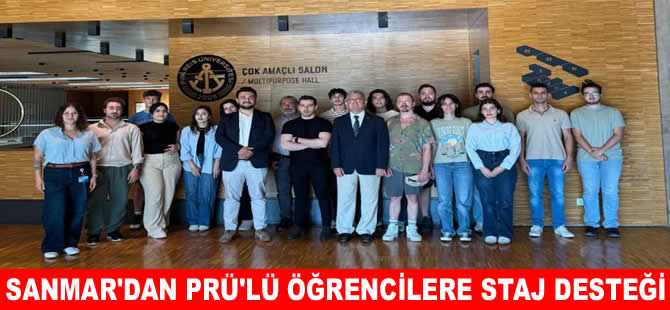 Sanmar ve PRÜ’den CADMATIC yaz stajı iş birliği