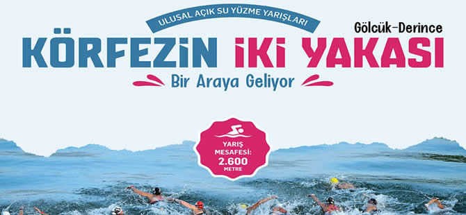 Kocaeli’de körfezin iki yakasını kulaçlar birleştirecek