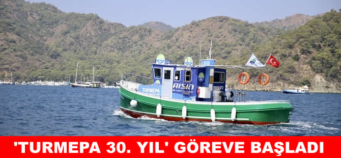 TURMEPA 30. Yıl" atık alım teknesi göreve başladı
