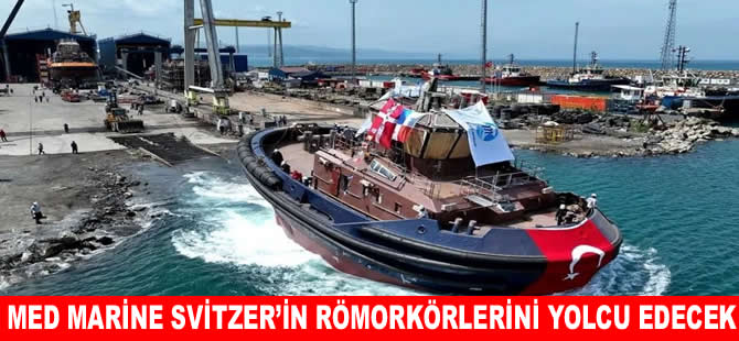 Med Marine Svitzer’in ikinci römorkörünü  suya indirdi