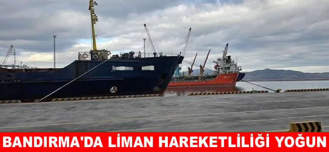 Bandırma Limanı’ndan 2.3 milyar lira gelir