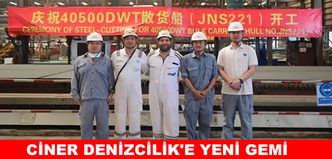 Ciner Denizcilik’in 9 gemisinin inşası başladı