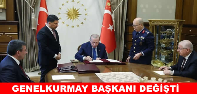 Yeni Genelkurmay Başkanı Selçuk Bayraktaroğlu oldu