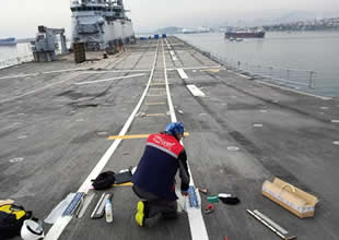 Milli helikopter platformları açık deniz karakol gemilerinde kullanılacak