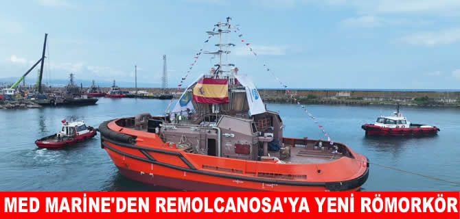 Med Marine Remolcanosa’nın römorkörünü denize indirdi