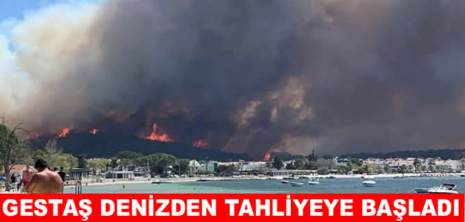 Çanakkale yine yanıyor: Boğaz trafiğe kapatıldı