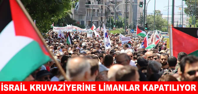 Yunan sendikaları, İsrailli kruvaziyer gemisine limanları kapatıyor