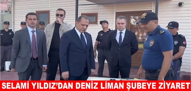 İstanbul Emniyet Müdürü’nden Deniz Limanı Şube’ye ziyaret