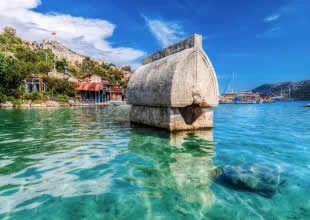 Antalya’da sular çekilince ortaya çıkan gizli şehir