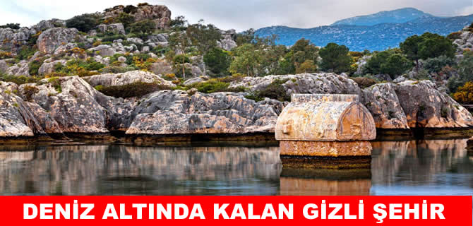 Antalya’da sular çekilince ortaya çıkan gizli şehir