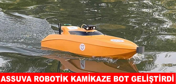 Assuva Robotik’ten patlayıcı taşıyabilen kamikaze bot