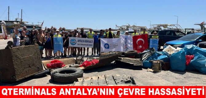QTerminals Antalya’da çevre hassasiyeti