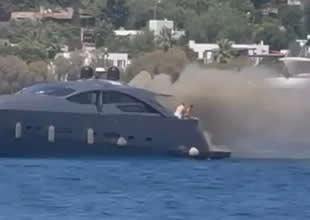 Bodrum'da milyon dolarlık yatlarda kazalar ucuz atlatıldı