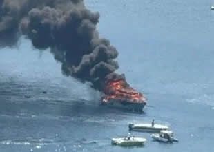 Bodrum’da tekne yangını: 1 kişi kurtarıldı