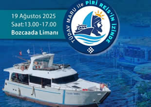 TÜDAV MARU araştırma gemisi Bozcaada’da
