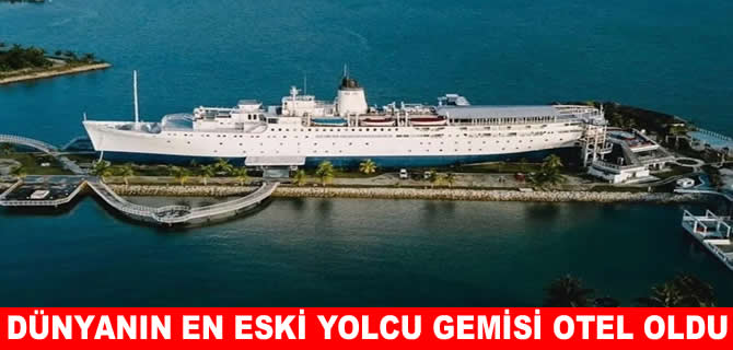 Dünyanın en eski yolcu gemisi artık karada hizmet verecek