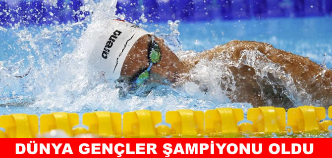 Milli yüzücü Kuzey Tunçelli'den altın madalya!