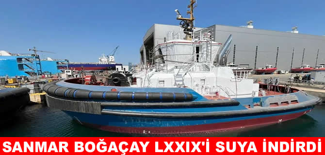 Sanmar Ultratug Mexico’un römorkörünü suya indirdi