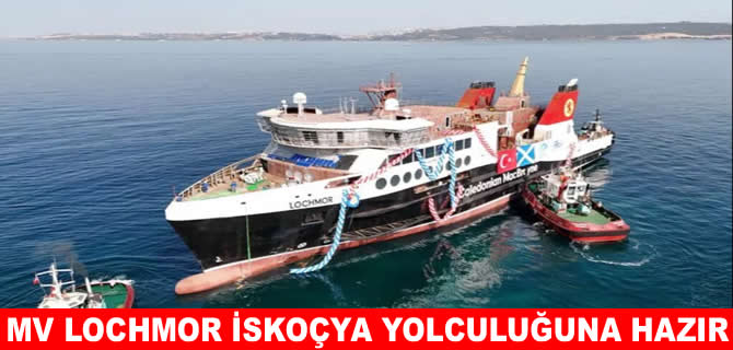 Cemre Tersanesi MV Lochmor’ı denizle buluşturdu