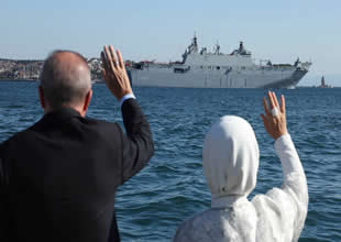 Mavi Vatan’ın muhafızlari İstanbul Boğazı’nda